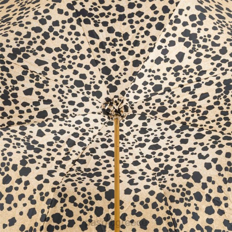 ομπρέλα | PASOTTI 189 1411-29 k1 - μαύρη ομπρέλα πάνθηρα 2N6B8529 γυναίκες